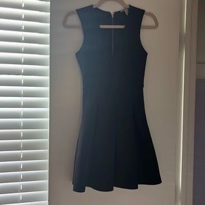 Black mini dress